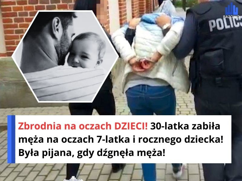 Zbrodnia na oczach DZIECI! 30-latka zabiła męża na oczach 7-latka i rocznego dziecka! Była pijana, gdy dźgnęła męża!